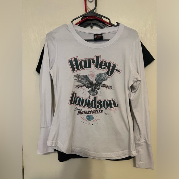Lot of 7 Harley Davidson women’s size small shirts - Picture 5 of 14